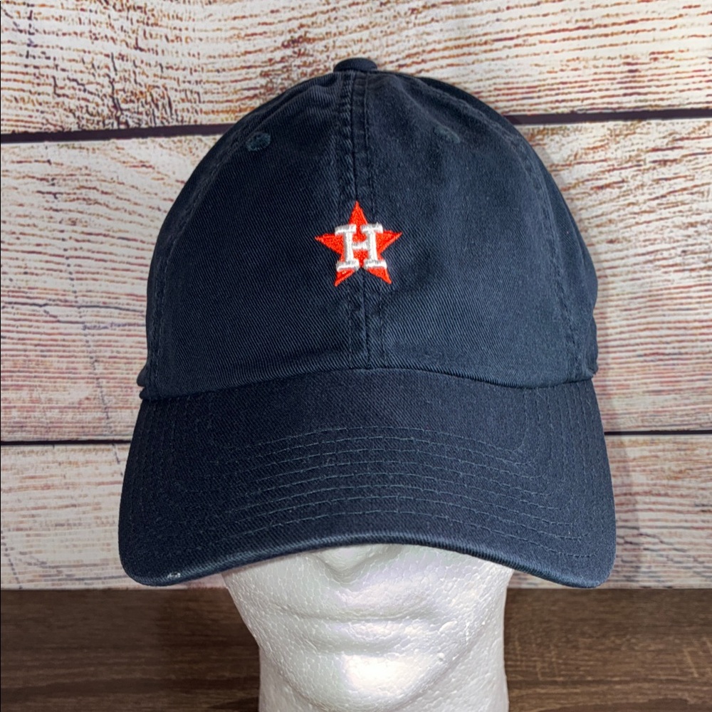 Houston Astros American Needle Cooperstown Collection Strapback Hat Cap MLB Blue